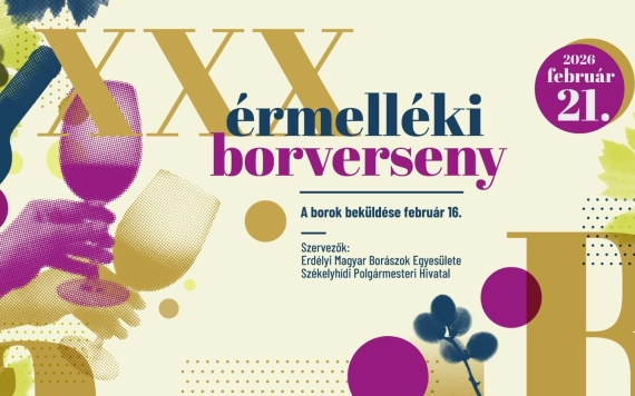 Jubileumi regionális borverseny Székelyhídon – 30 éve a minőség szolgálatában