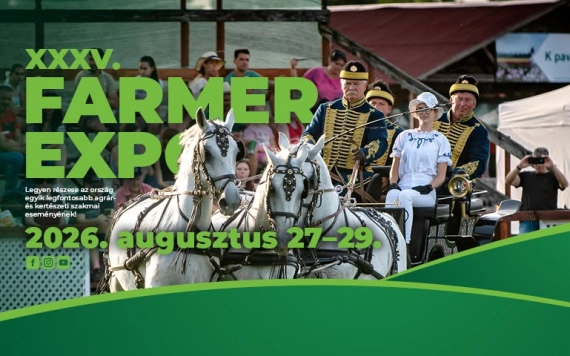 Három nap a mezőgazdaság jegyében – csütörtökön kezdődik a jubileumi 35. Farmer-Expo Debrecenben