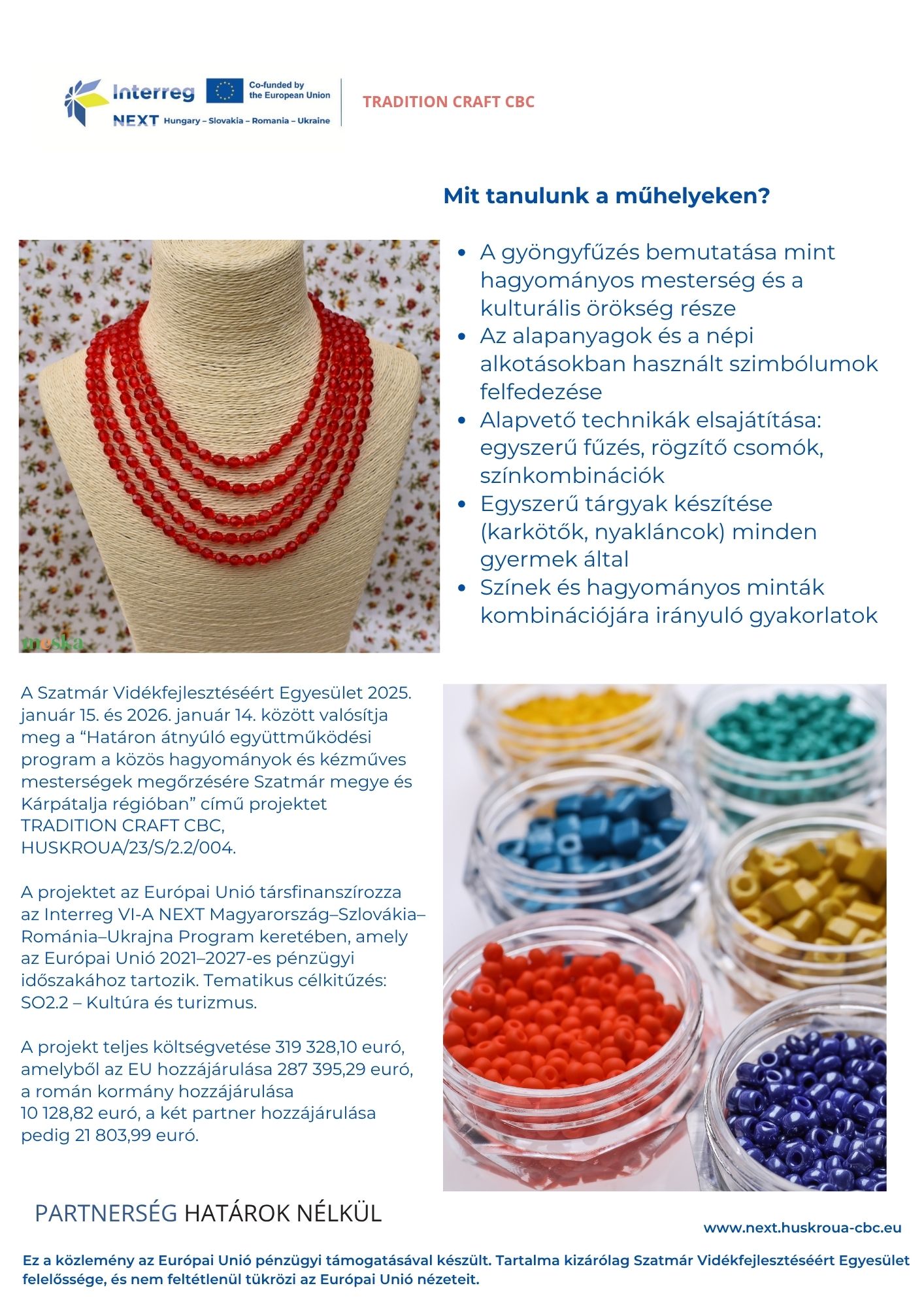 Atelier copii - margele hu 2