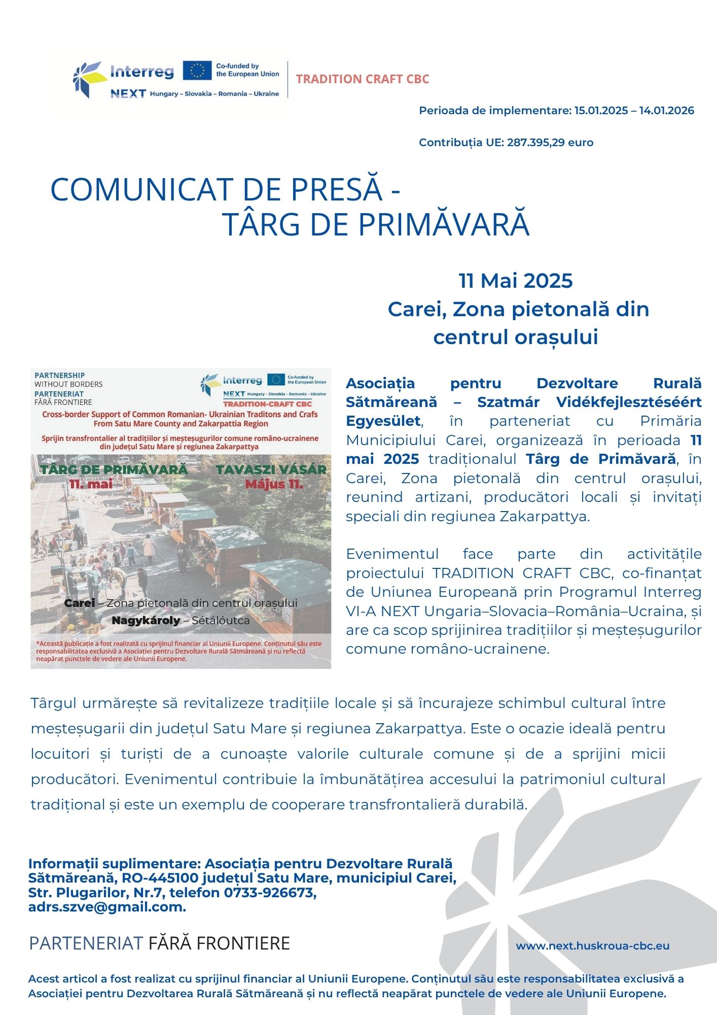 1 - targ de primavara