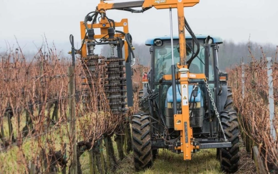 Szőlészeti gépbemutató lesz kedden Diószegen
