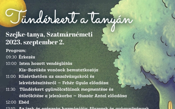 Tündérkert a tanyán